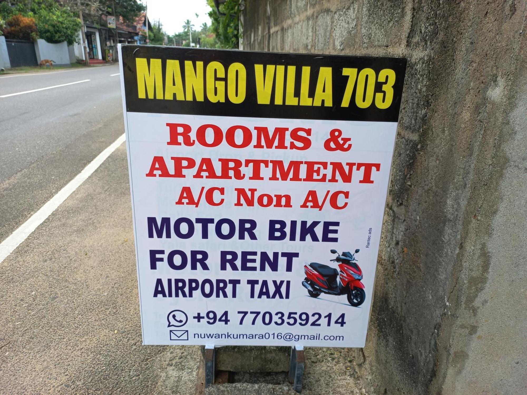 Mango Villa 703 Hikkaduwa Quarto foto
